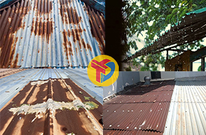 dấu hiệu mái tôn hư hỏng và cách khắc phục