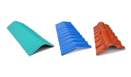 Các loại diềm mái tôn phổ biến trên thị trường