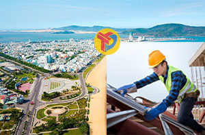tôn lợp mái cho nhà vùng biển