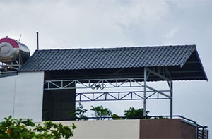 Tôn Chống Nóng Sân Thượng