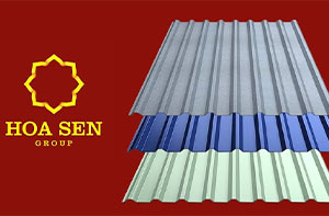 báo giá tôn hoa sen