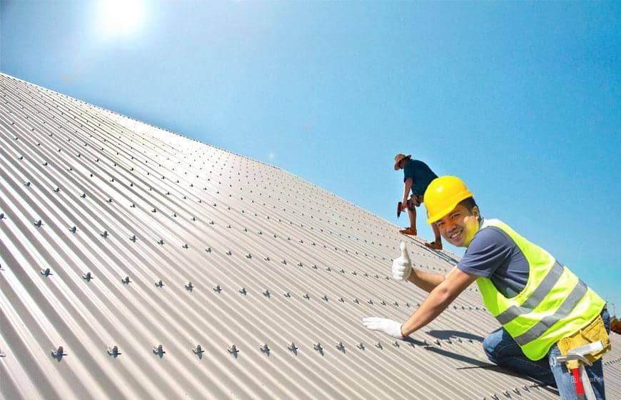 cách tính độ dốc mái tôn