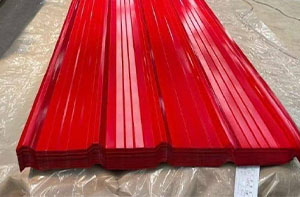 báo giá tôn lợp mái màu đỏ