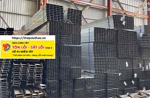 mua sắt thép hộp lỗi giá rẻ tại long an miền tây