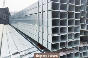 báo giá thép hộp vuông 100x100